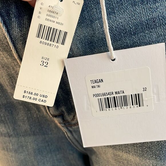 Pistola Light Blue Flare Denim Pants - Picture 8 of 14